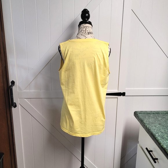 Yellow Tank Top Natural Reflections (Bass Pro) NWT - Picture 6 of 12